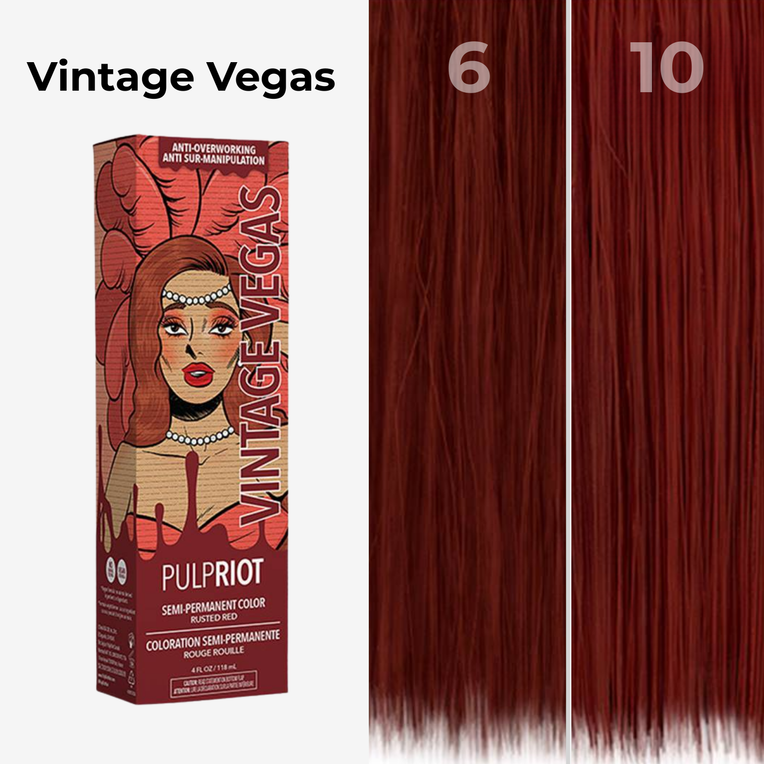 Tube Coloration Professionnel Pulpriot Vintage Vegas