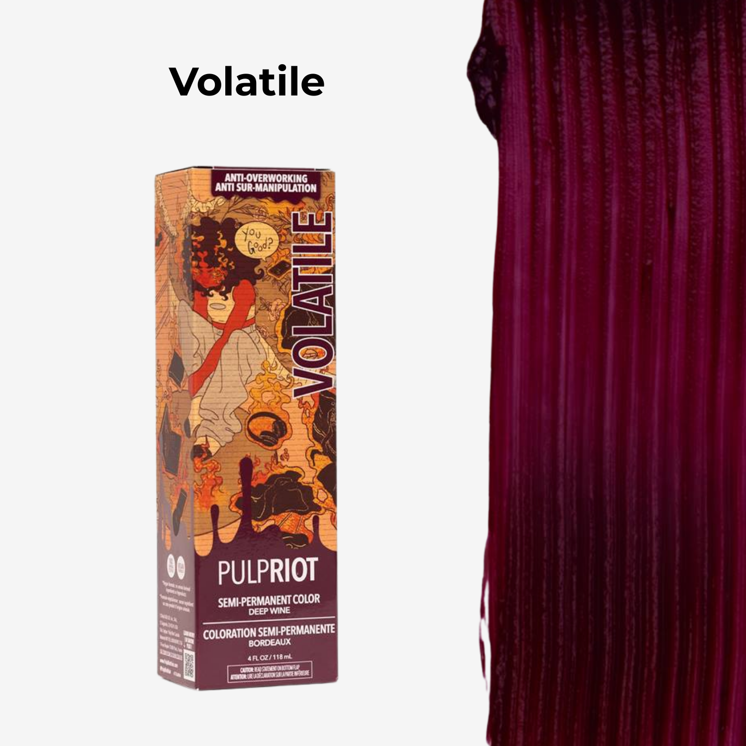 Tube Coloration Professionnel Pulpriot Volatile