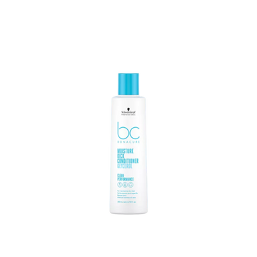 Flacon du Conditionneur Bonacure Moisture Kick — soin hydratant léger pour cheveux secs