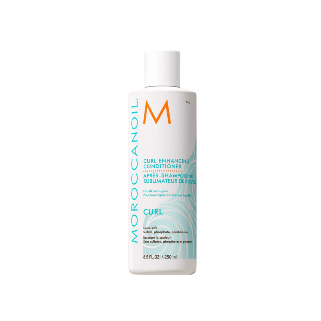 Flacon du Conditionneur Curl Enhancing Moroccanoil destiné à hydrater, définir et nourrir les boucles sans alourdir

