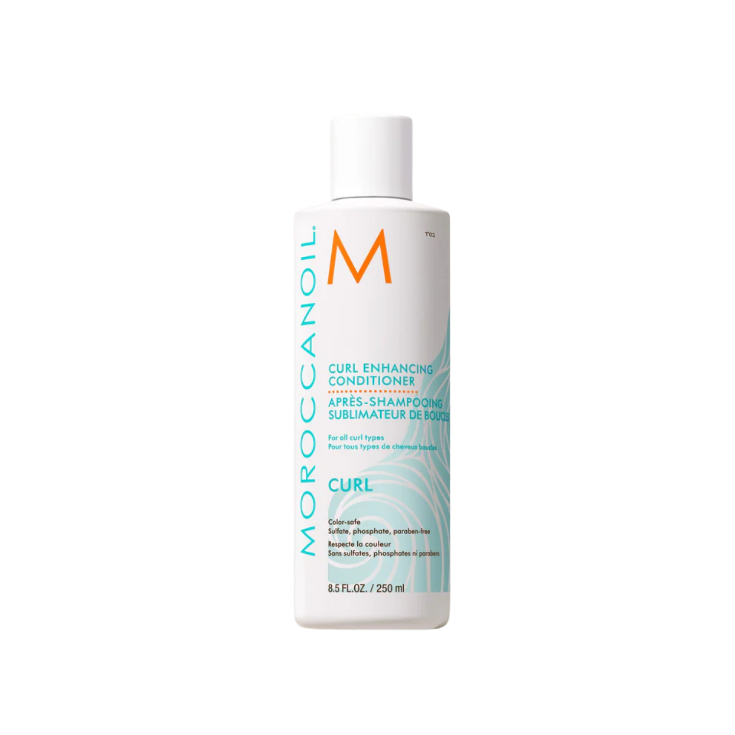Flacon du Conditionneur Curl Enhancing Moroccanoil destiné à hydrater, définir et nourrir les boucles sans alourdir

