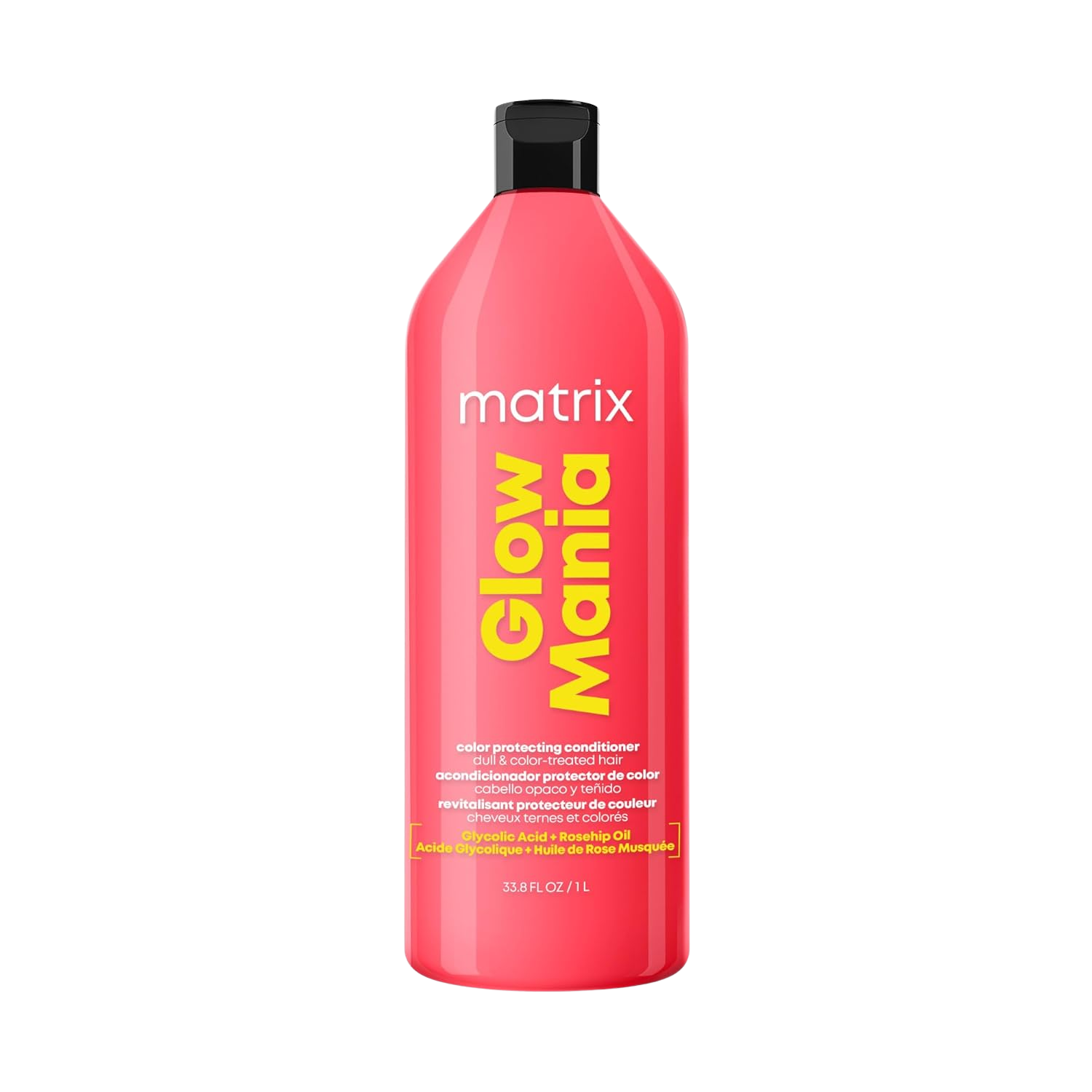 Flacon 300 ml du conditionneur Matrix Glow Mania Color Protecting