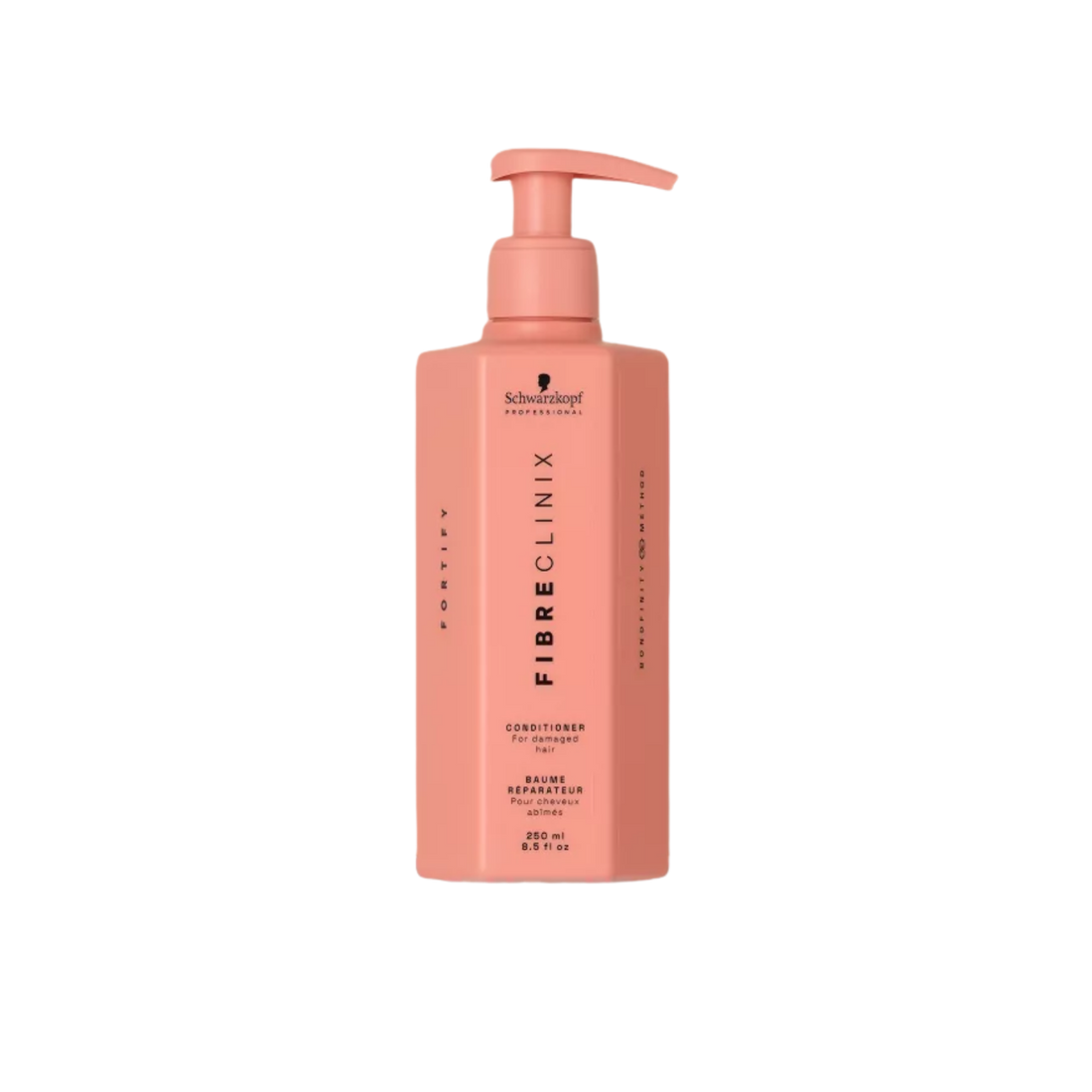 Conditionneur réparateur Schwarzkopf Fibre Clinix Fortify pour cheveux abîmés, renforce et démêle.