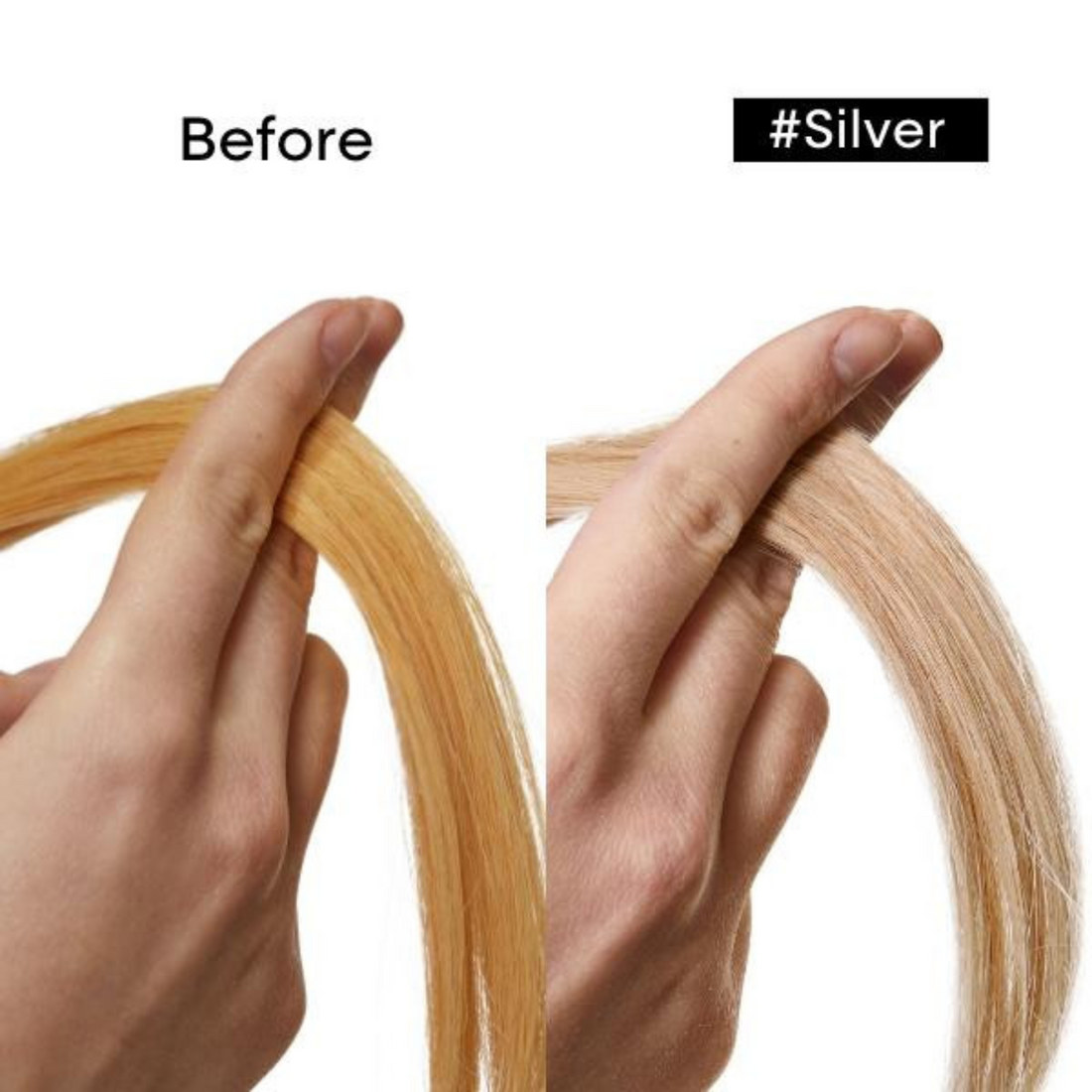 Conditionneur Silver L'Oréal Professionnel pour cheveux gris, blancs et blonds

