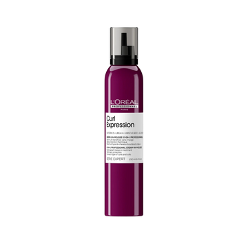 Crème-en-Mousse 10-en-1 Curl Expression L'Oréal Professionnel 250 ml sur fond blanc
