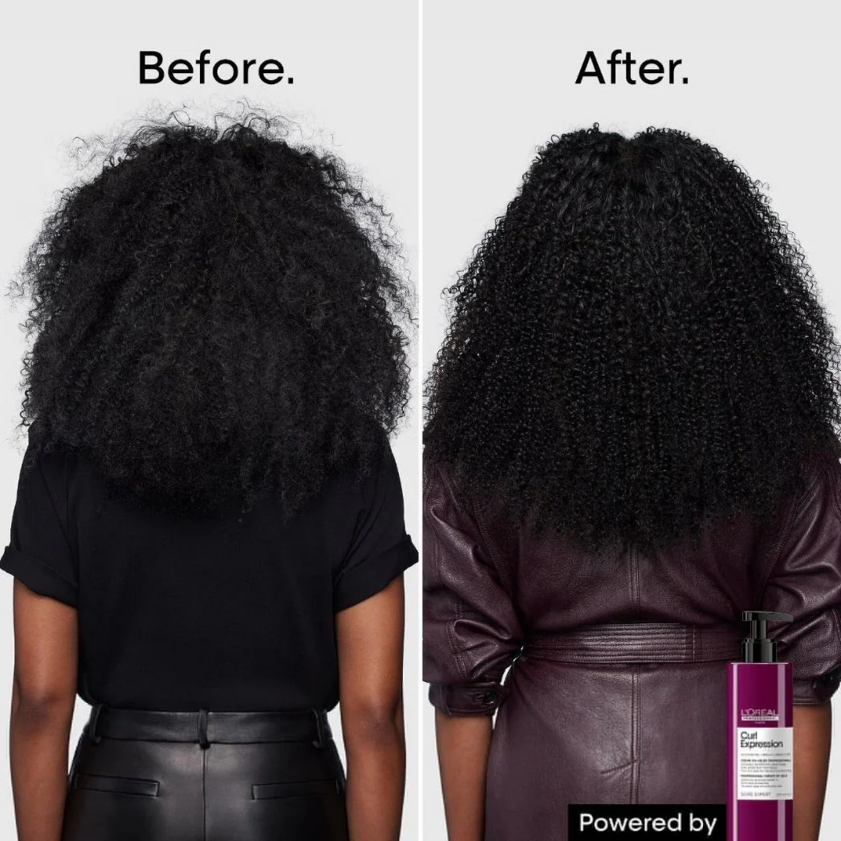 Flacon de 250 ml de crème‑gelée activatrice Curl Expression L’Oréal Professionnel pour boucles définies