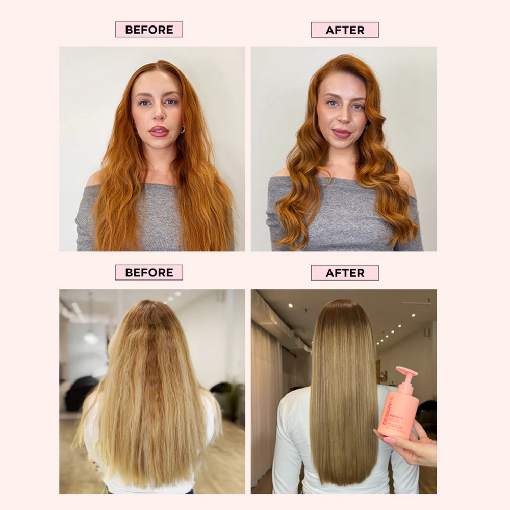 Pot de crème coiffante HOLD.ME DESIGNME, lisse, contrôle les frisottis, tenue légère et thermoprotectrice