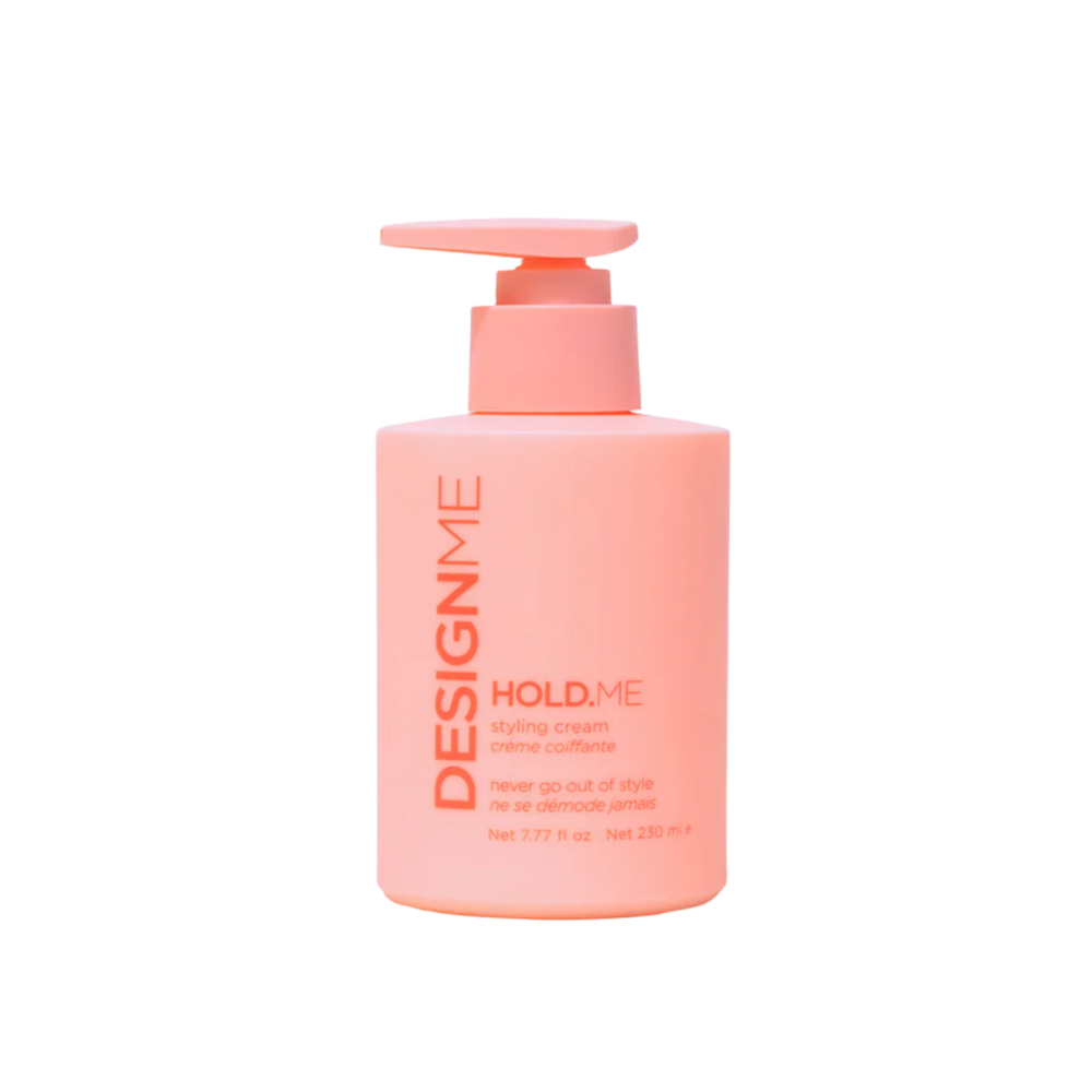 Pot de crème coiffante HOLD.ME DESIGNME, lisse, contrôle les frisottis, tenue légère et thermoprotectrice