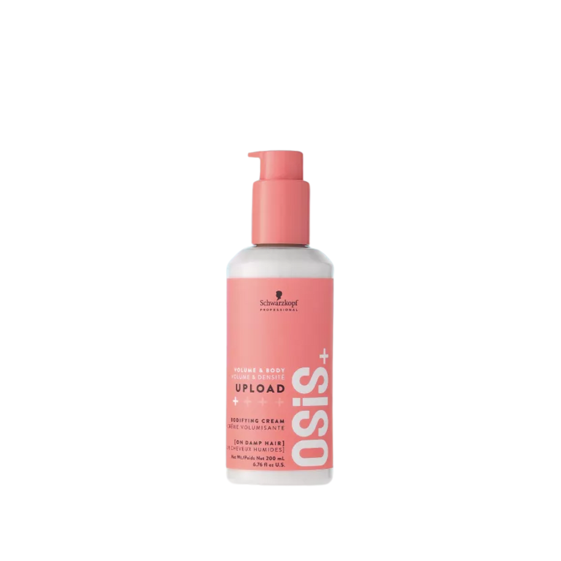 Pot de crème volumisante Schwarzkopf OSiS+ Upload Lifting – texture aérienne