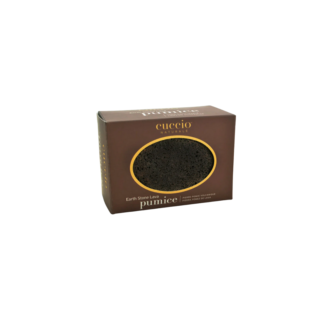 Pierre ponce volcanique Cuccio Earth Stone Lava Pumice – exfoliant naturel pour pieds