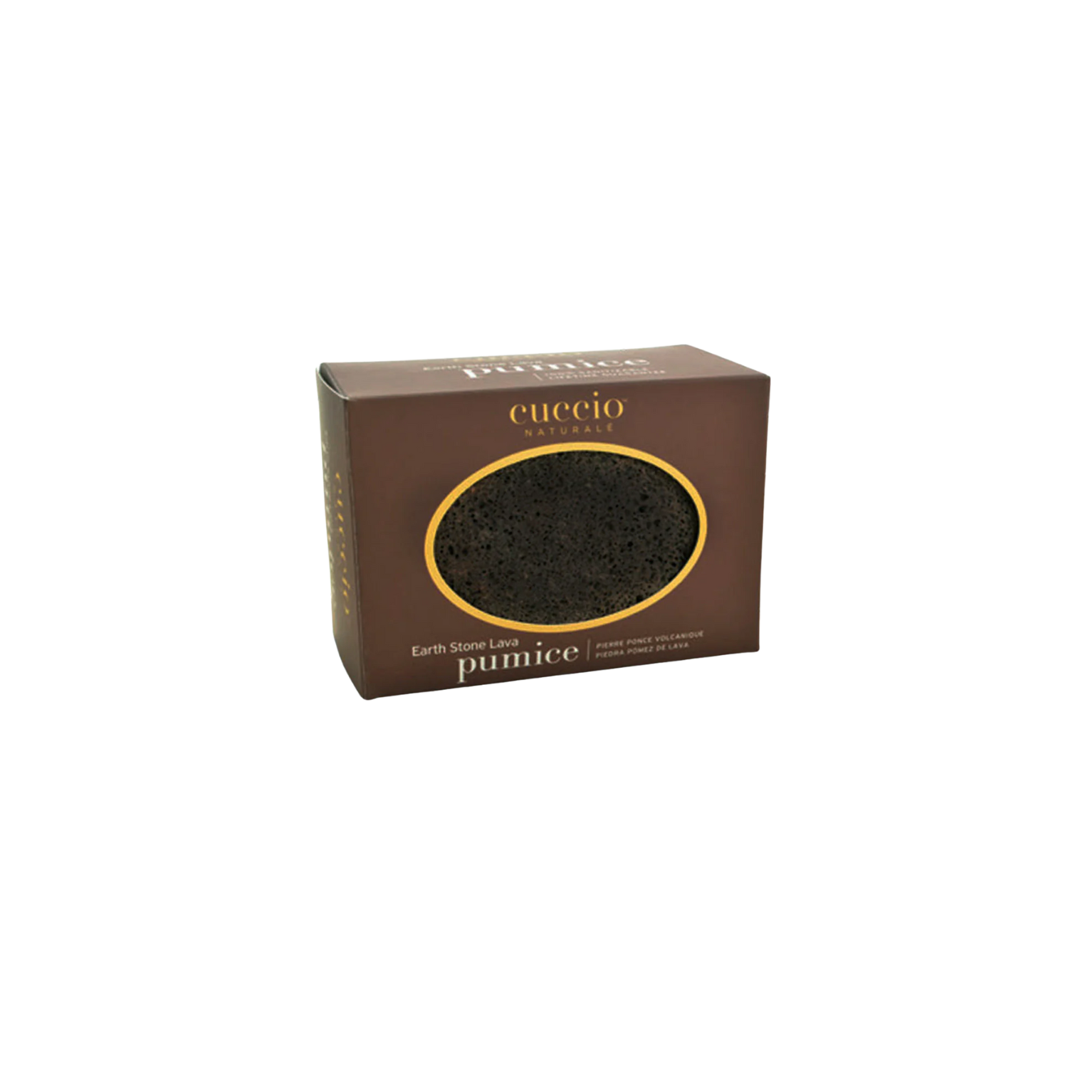Pierre ponce volcanique Cuccio Earth Stone Lava Pumice – exfoliant naturel pour pieds
