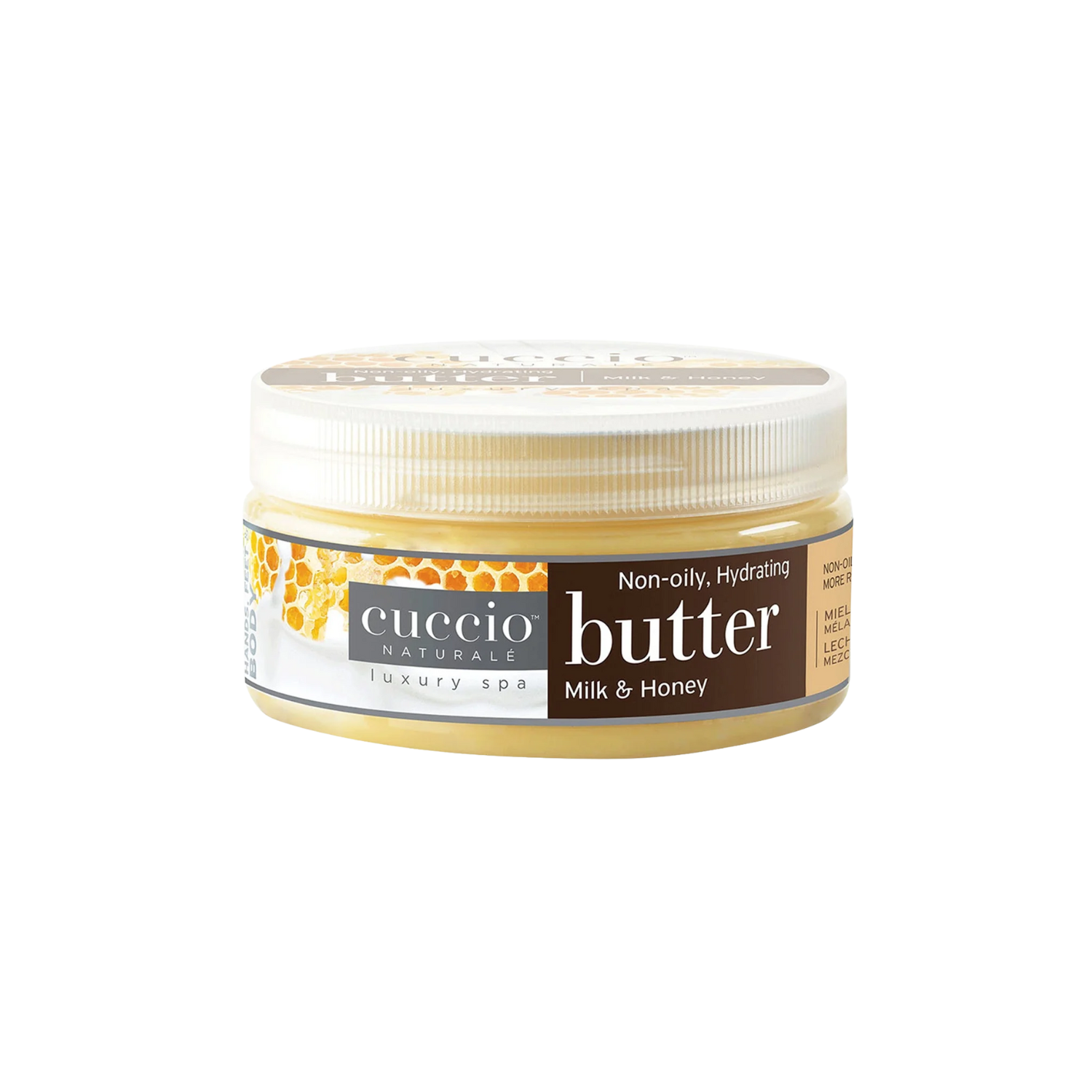 Pot de Cuccio Body Butter Milk & Honey 8 oz – soin hydratant corps