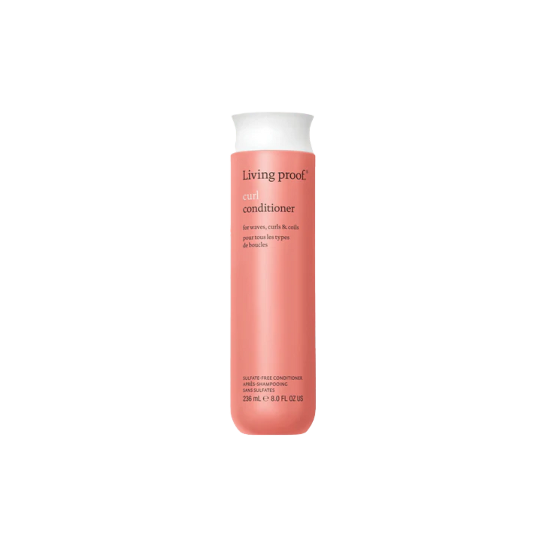 Flacon de Curl Conditioner Living Proof – après-shampooing hydratant pour cheveux bouclés et frisés – 355ml