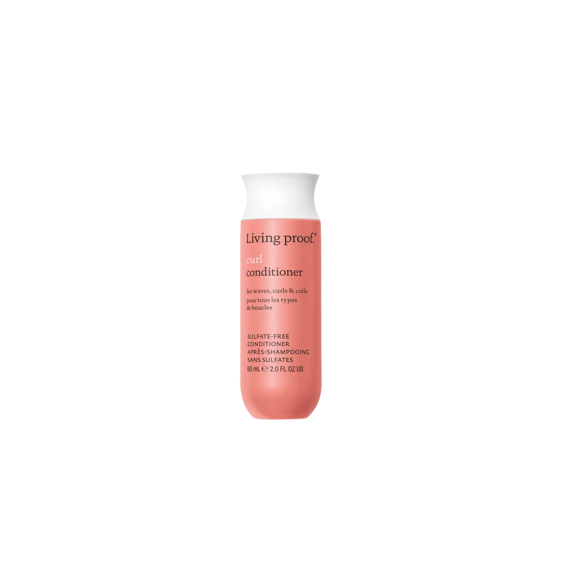 Flacon de Curl Conditioner Living Proof – après-shampooing hydratant pour cheveux bouclés et frisés – 355ml