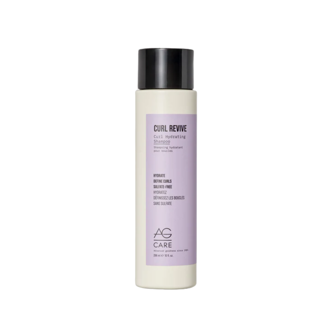 Shampooing vegan sans sulfates. Nettoie en douceur, hydrate, définit les boucles et réduit les frisottis pour des boucles douces, souples et bien formées.