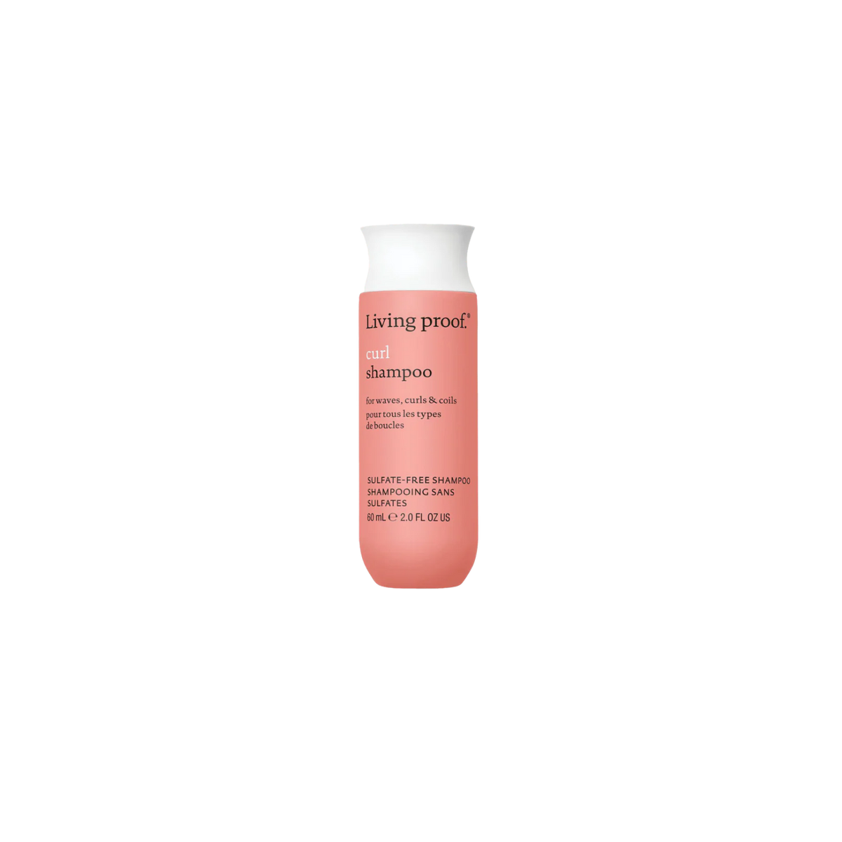 Flacon de Curl Shampoo Living Proof – shampooing sans sulfate pour cheveux bouclés, frisés ou ondulés – 355ml
