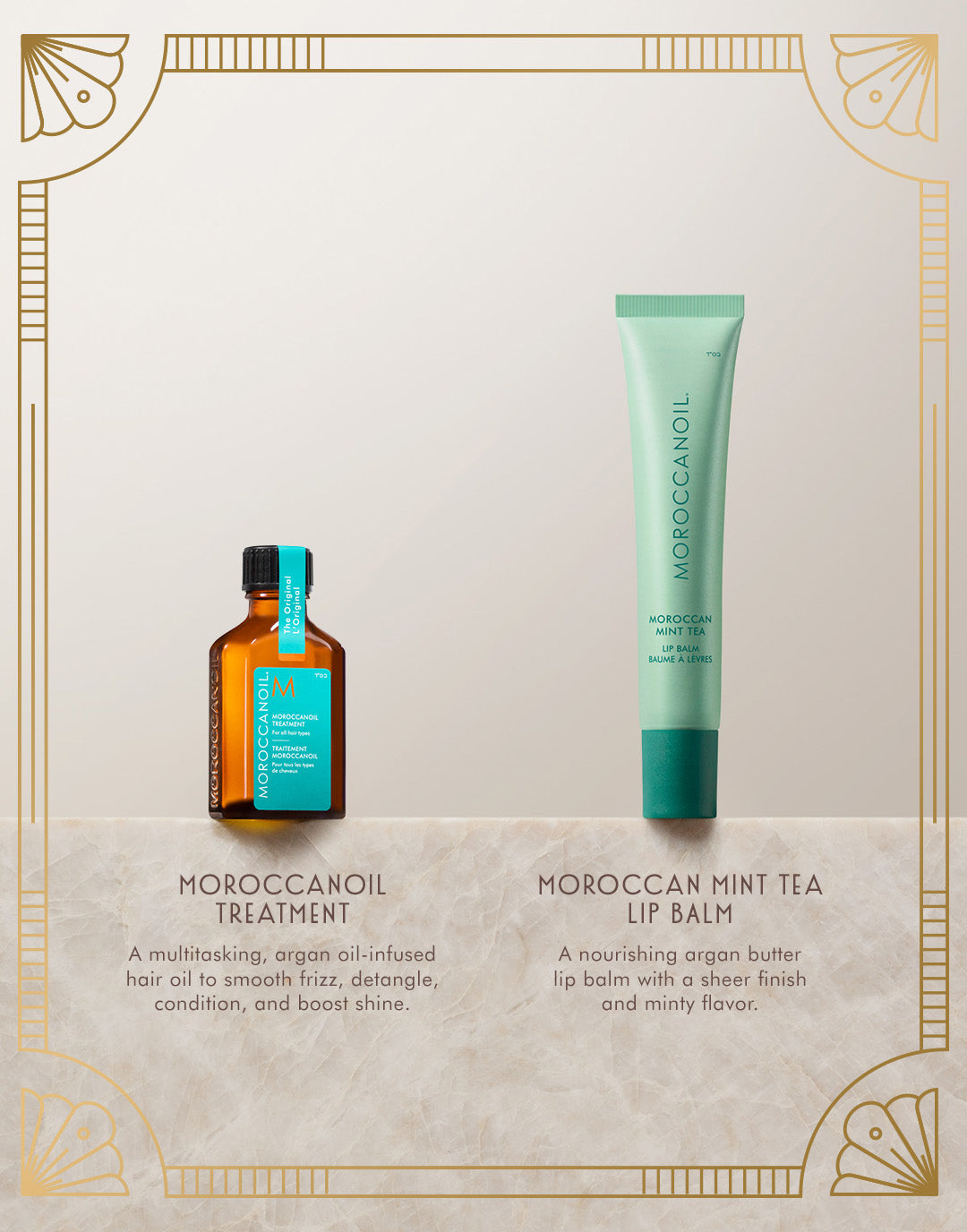 Duo Baume Menthe Et Huile Capillaire 2026 - MOROCCANOIL