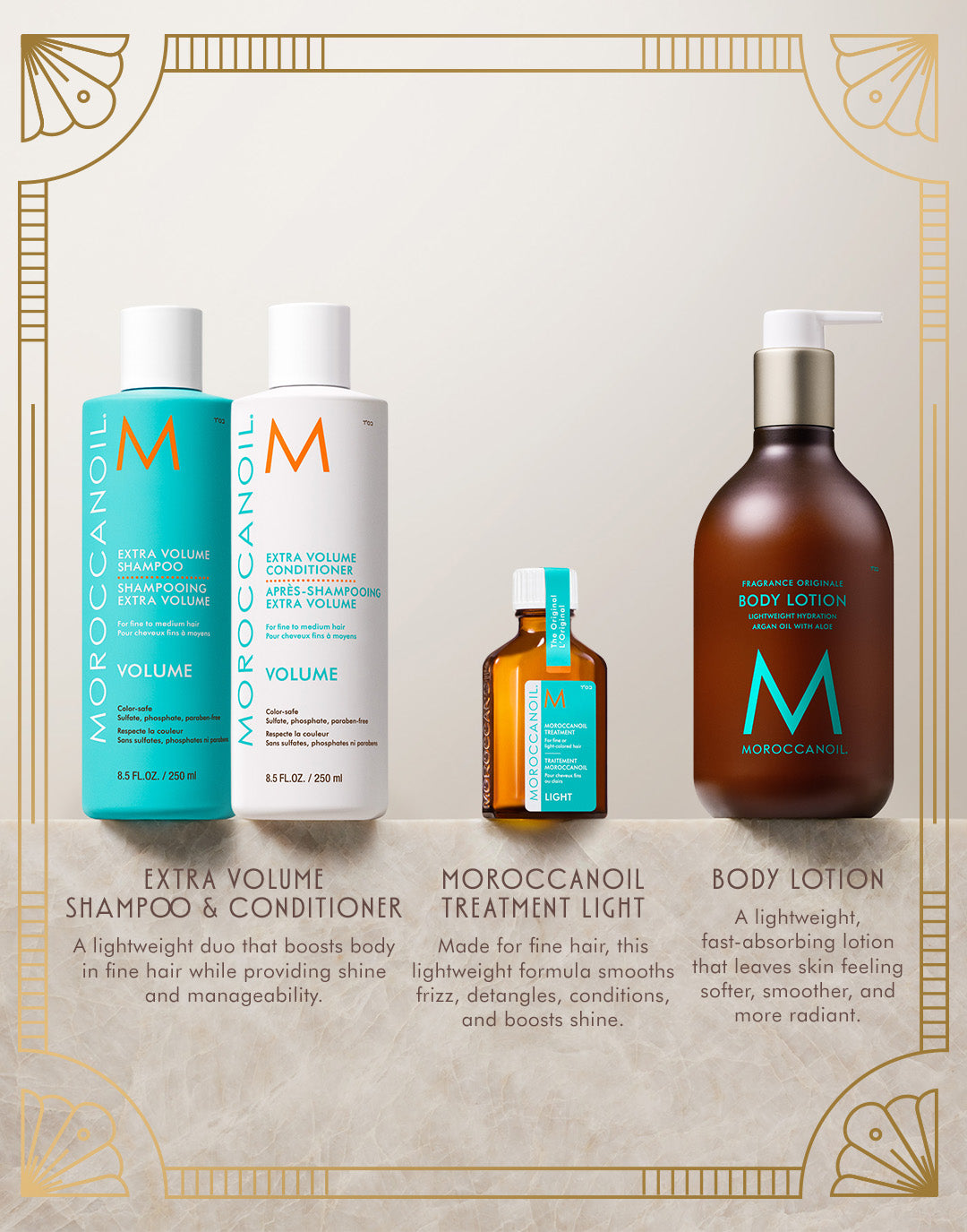 Coffret Volume Des Fêtes 2026 - MOROCCANOIL