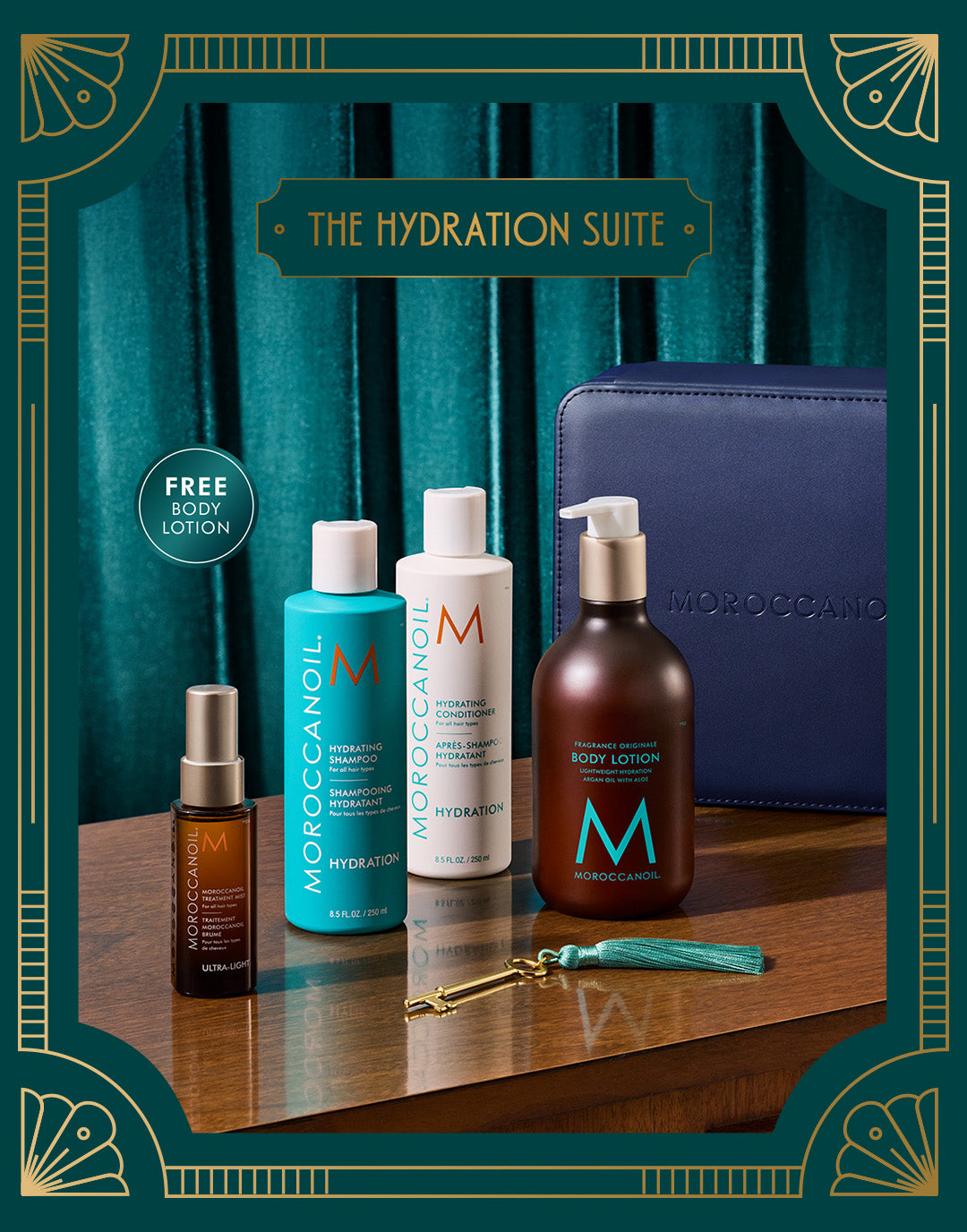 Coffret Hydratation Des Fêtes 2026 - MOROCCANOIL