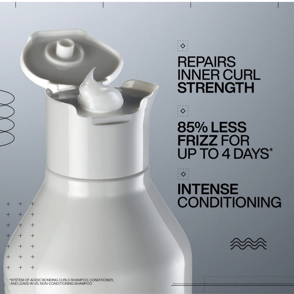 Duo Redken Acidic Bonding Curls (shampoing et revitalisant) pour boucles abîmées, format duo printemps 2025