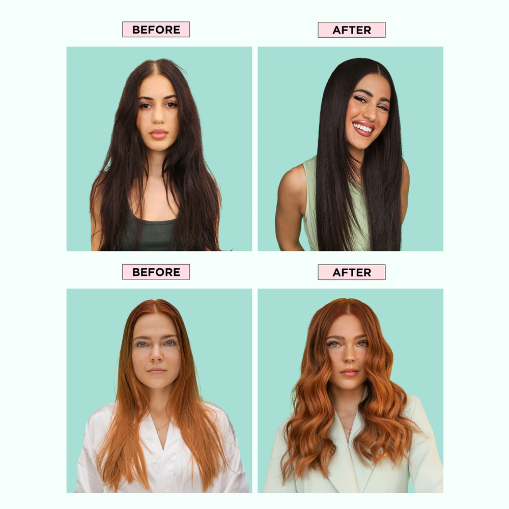 Duo hydratation intense DesignME Hair – masque hydratant et huile capillaire pour cheveux secs et brillants