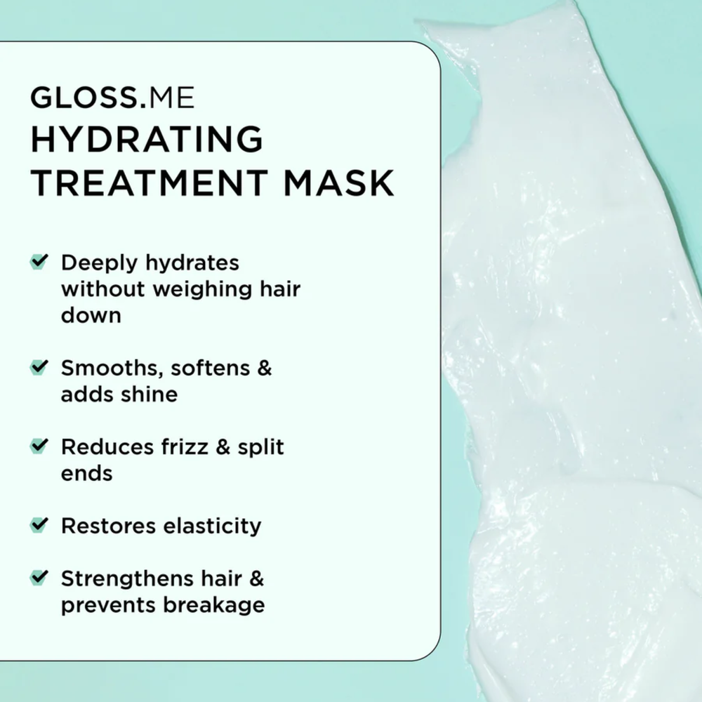 Duo hydratation intense DesignME Hair – masque hydratant et huile capillaire pour cheveux secs et brillants