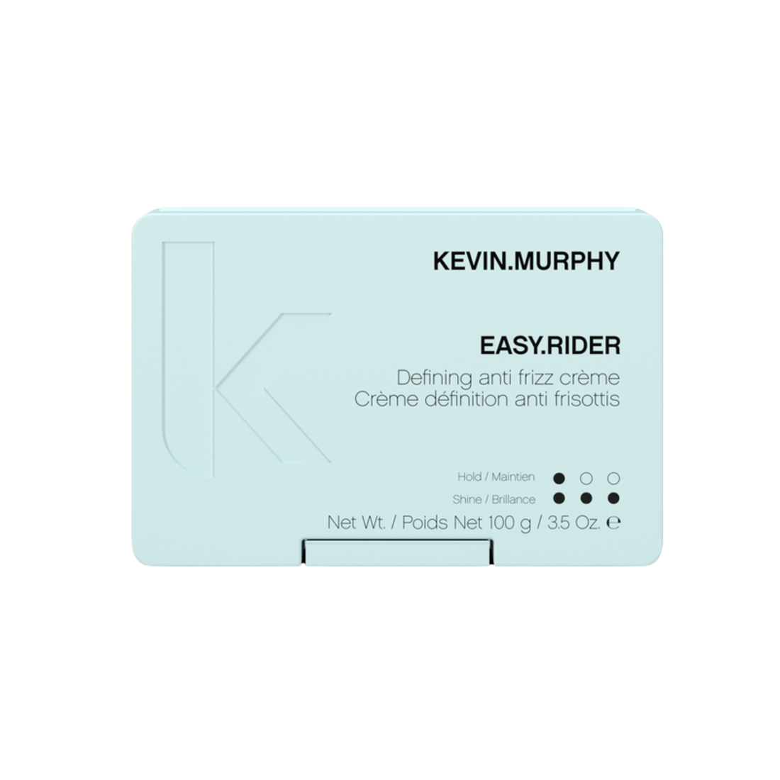 Pot de EASY.RIDER Kevin Murphy — crème anti‑frisottis et activatrice de boucle