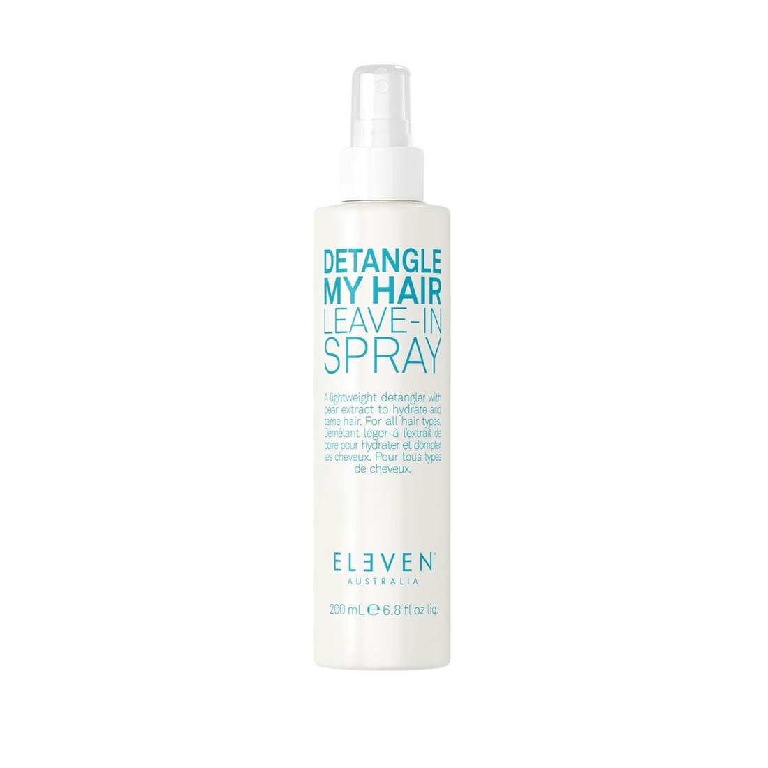 Flacon 200 ml du spray démêlant Eleven Australia Detangle My Hair Leave‑In