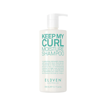 Flacon du shampooing Eleven Australia Keep My Curl Moisture 300 ml pour cheveux bouclés et ondulés
