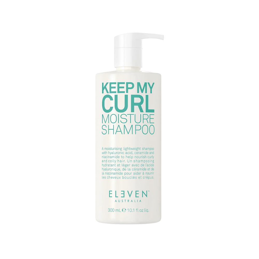 Flacon du shampooing Eleven Australia Keep My Curl Moisture 300 ml pour cheveux bouclés et ondulés