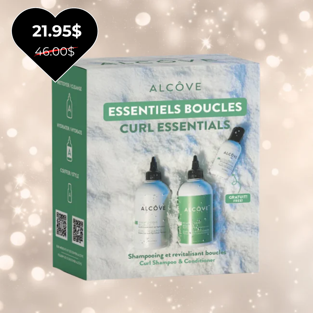 Kit boucles 2025 – shampooing et revitalisant pour cheveux bouclés