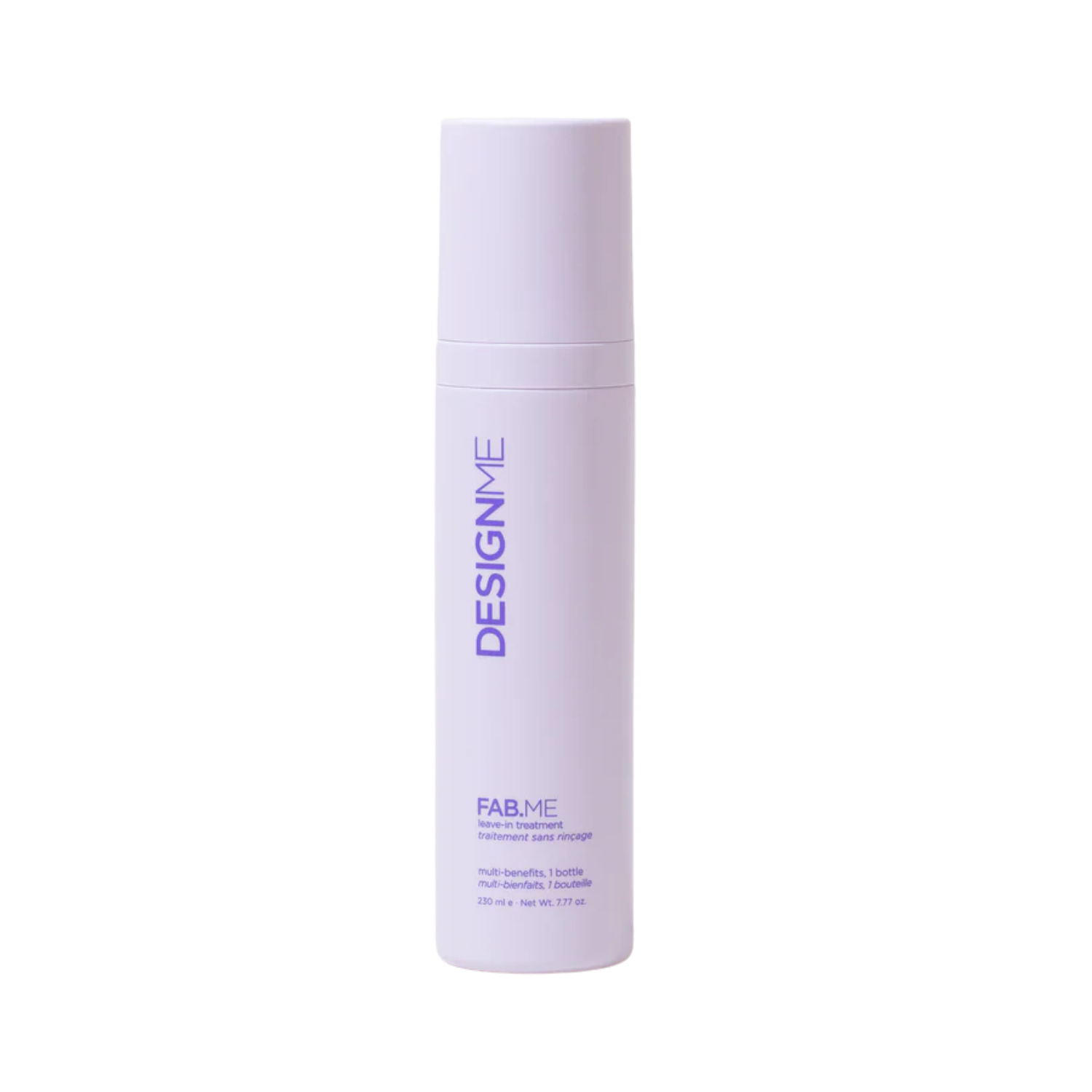 Flacon de spray sans rinçage FAB.ME, brume légère pour cheveux hydratés, lissés et protégés