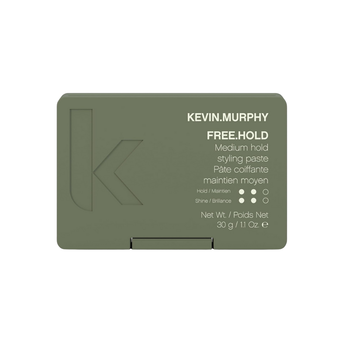 Pot FREE.HOLD Kevin Murphy — pâte coiffante à tenue moyenne et finition naturelle