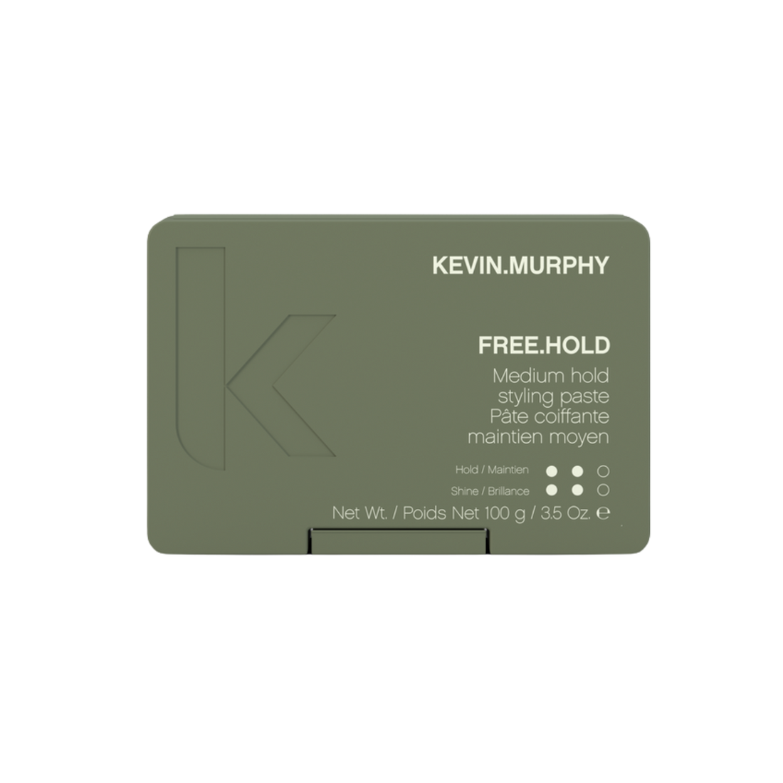 Pot FREE.HOLD Kevin Murphy — pâte coiffante à tenue moyenne et finition naturelle