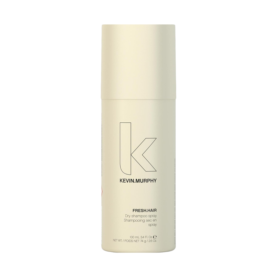 Flacon 100 ml du shampooing sec FRESH.HAIR Kevin Murphy sur fond neutre