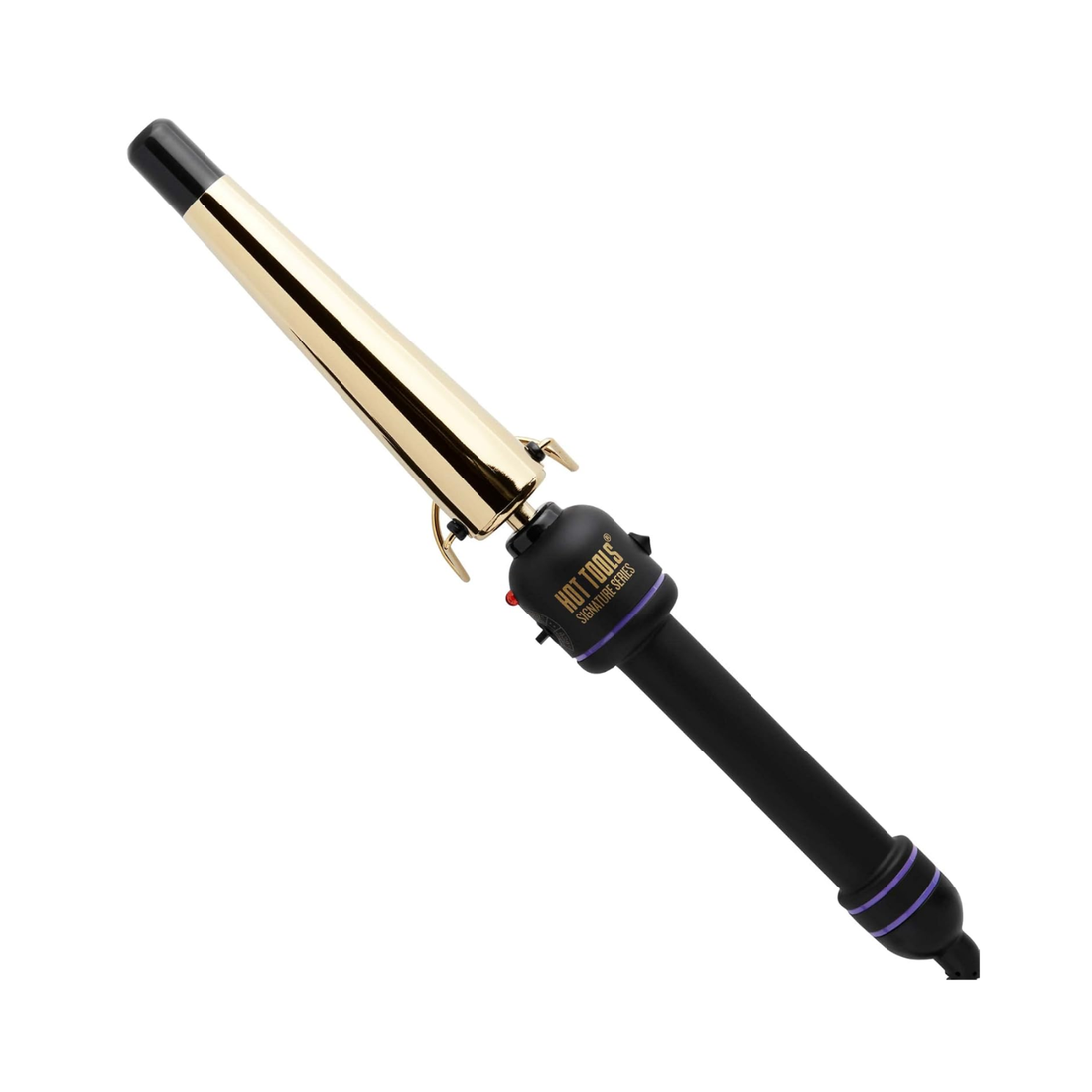 Fer à friser Hot Tools 24K Gold barillet 12 po diamètre 1 po finition or brillant