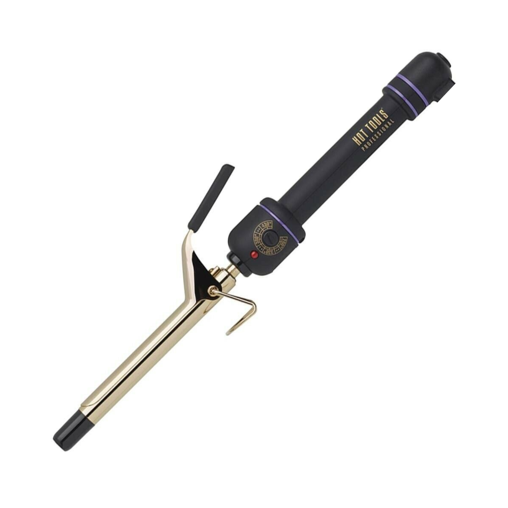 Fer à friser Hot Tools 5/8 po (16 mm) canon professionnel, finition noire