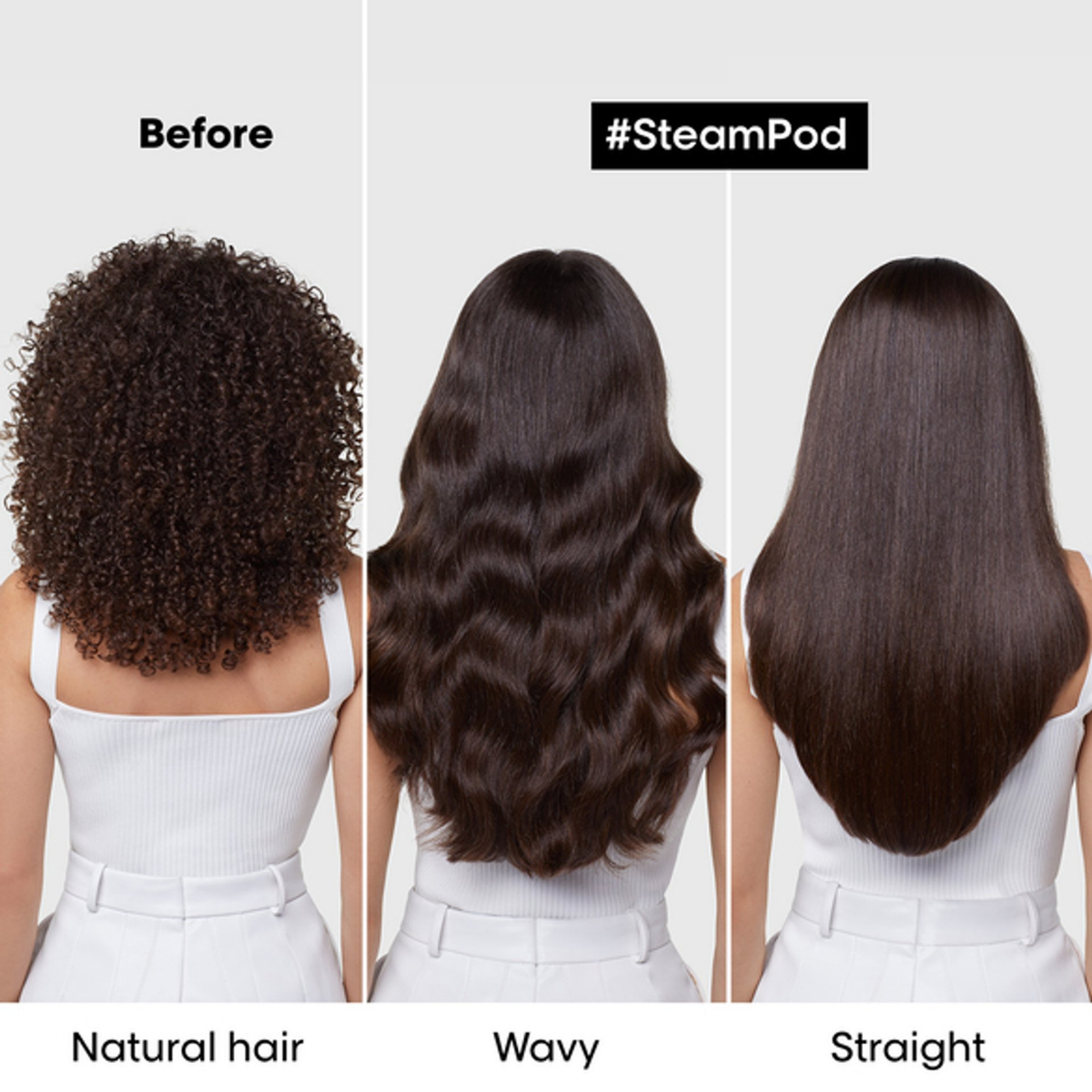 Steampod 4 de L’Oréal Professionnel – lisseur vapeur professionnel pour lisser, onduler et boucler tous types de cheveux