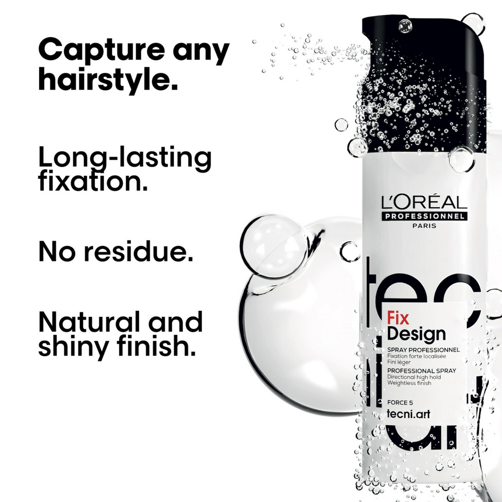 Fix Design L'Oréal Professionnel 200 ml – Spray fixant directionnel
