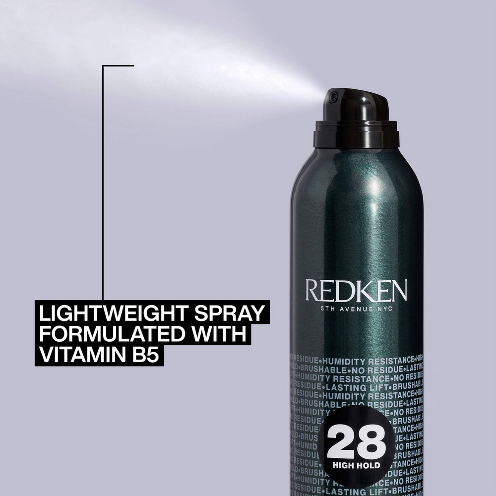Flacon du Fixatif Tenue Extra Forte Control 28 de Redken pour une fixation longue durée