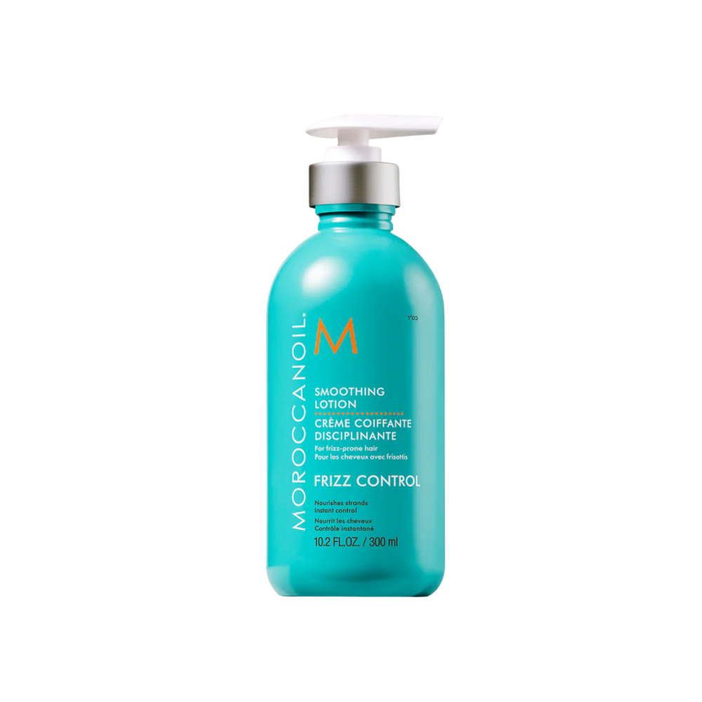 Flacon Moroccanoil Smoothing Lotion pour cheveux, lotion coiffante anti-frisottis hydratante à l’huile d’argan

