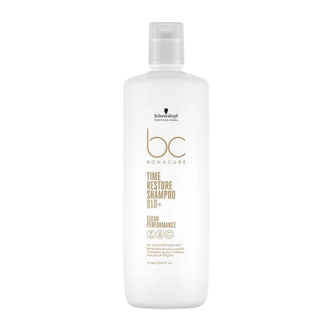 Shampooing Q10+ Time Restore Micellar : purifie en douceur, renforce les cheveux matures, stimule la kératine, sans sulfates ni silicones pour plus d’éclat.