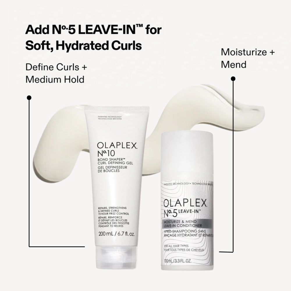 Flacon Olaplex Nº 10 Bond Shaper – gel coiffant définition boucles hydratant