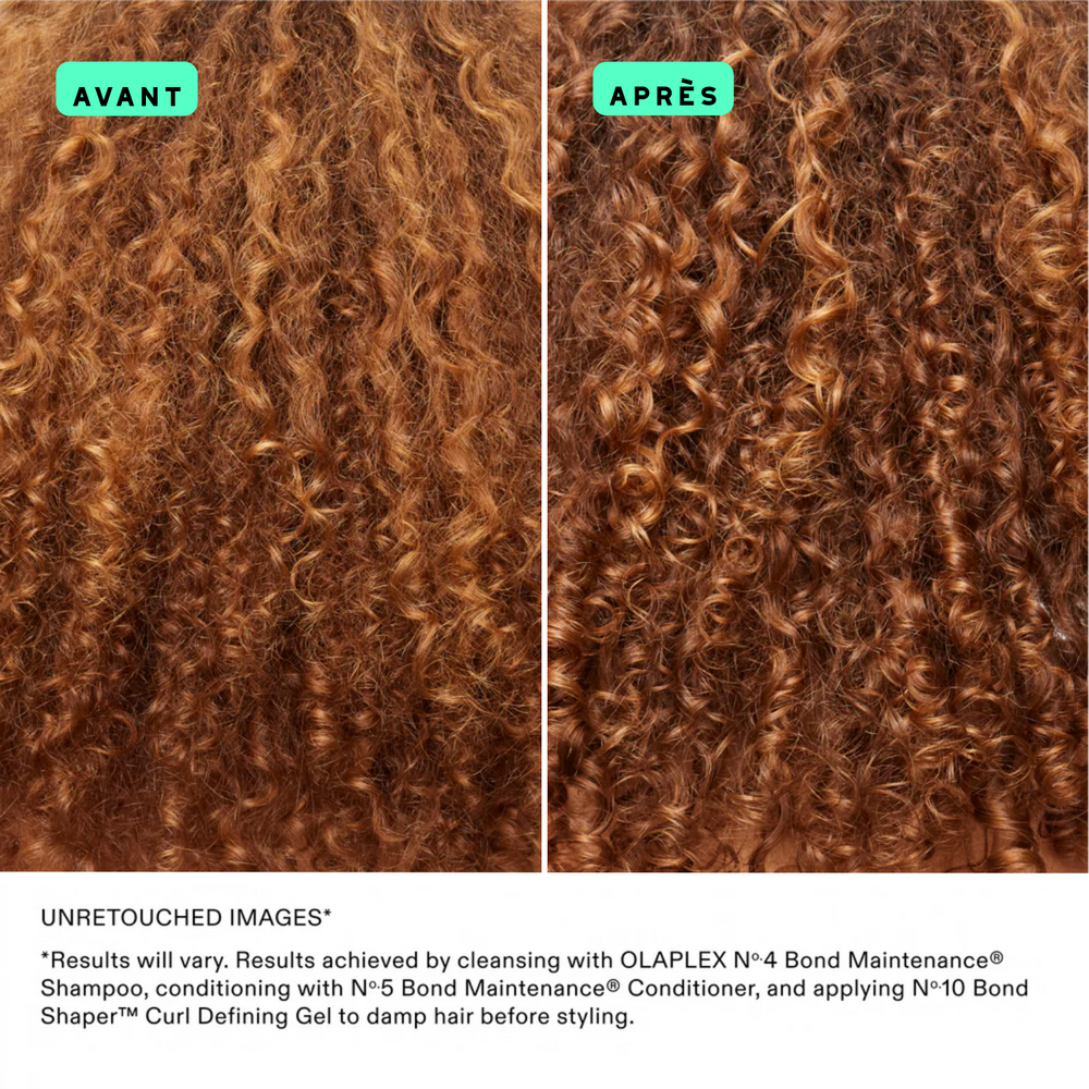 Flacon Olaplex Nº 10 Bond Shaper – gel coiffant définition boucles hydratant
