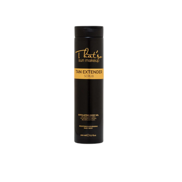 Gel exfoliant corps 200ml That'so à la noix de coco pour peau douce et bronzage uniforme