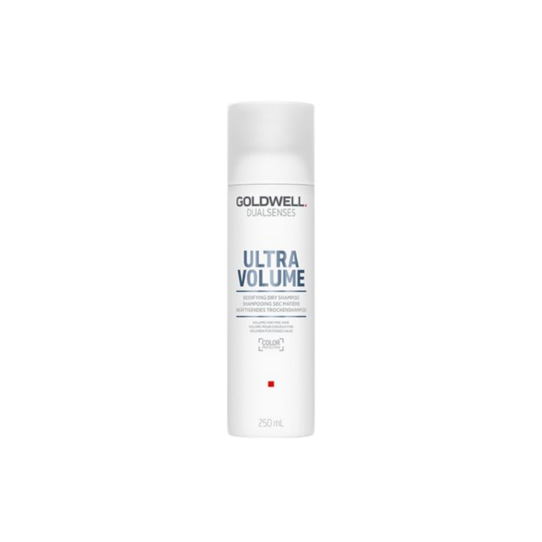 Flacon de Goldwell Bodifying Dry Shampoo Ultra Volume – shampooing sec volumisant pour cheveux fins.