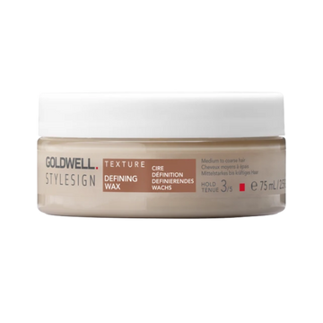 Pot 75 ml de Goldwell StyleSign Defining Wax pour définition coiffure et brillance intense.