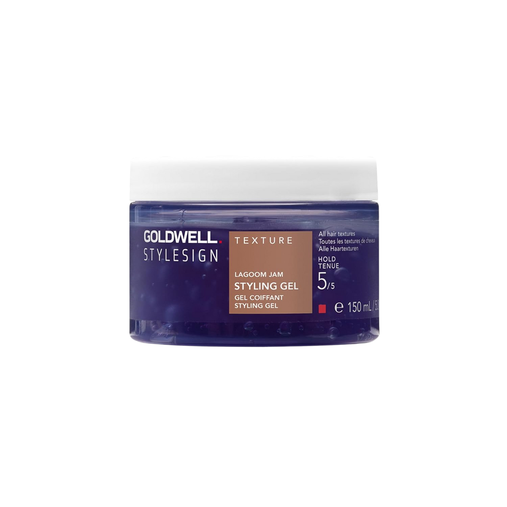 Pot de 150 ml de Goldwell StyleSign Lagoom Jam – gel coiffant volume et texture.