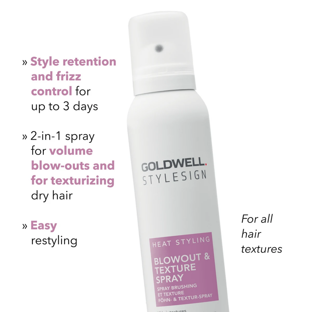 Tube de Goldwell StyleSign Smooth Air‑Dry BB 125 ml – crème pour cheveux séchés à l’air libre, effet lisse.