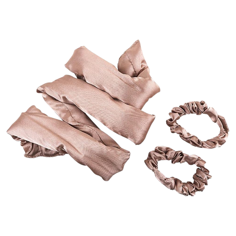 Very Necessary Heatless Curl Set Aria Beauty – couleur champagne